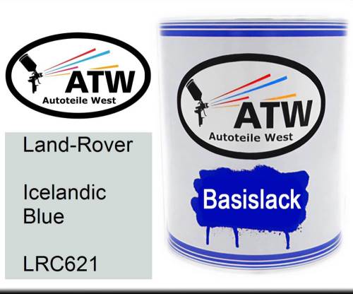 Land-Rover, Icelandic Blue, LRC621: 1L Lackdose, von ATW Autoteile West.